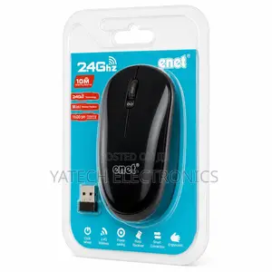 Enet 2.4GHz Wireless Optical Mouse With USB
