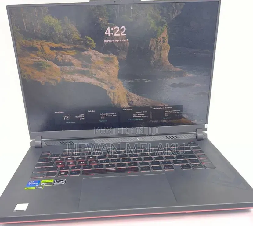 New Laptop Asus ROG Strix G15 16GB Intel Core i7 SSD 1T