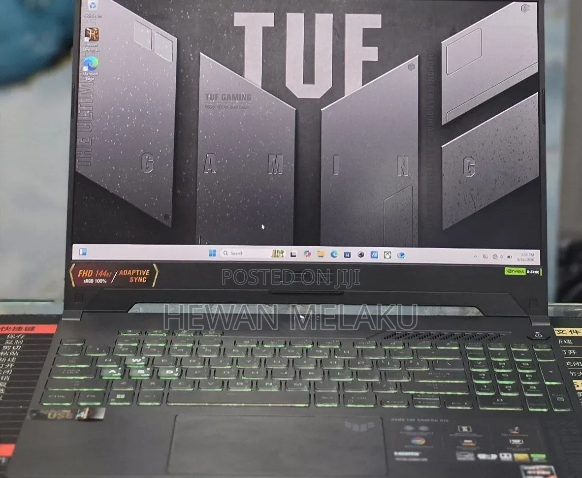 New Laptop Asus TUF Gaming A15 16GB AMD Ryzen 7 SSD 512GB
