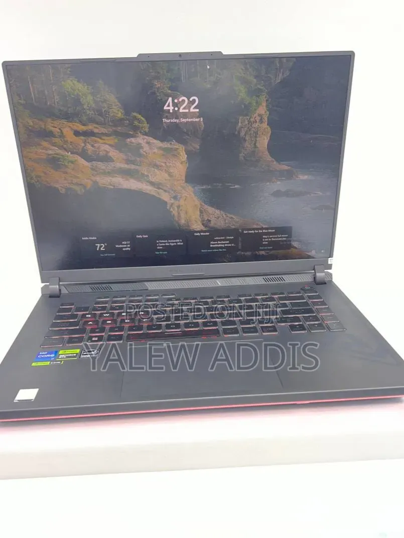 New Laptop Asus ROG Strix G16 16GB Intel Core i7 SSD 1T