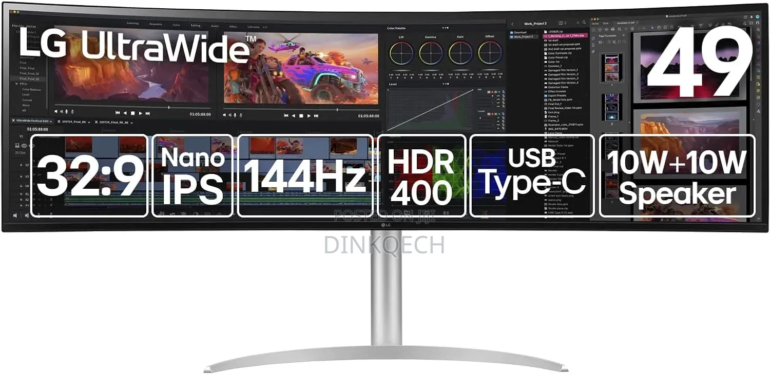 LG UltraWide 49 Inch Curved Monitor