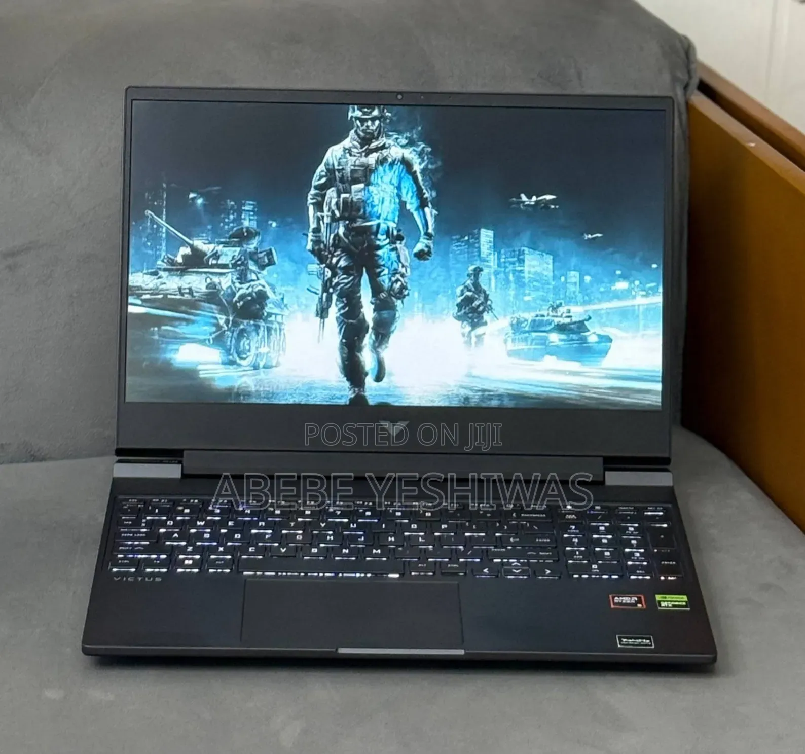 New Laptop HP Victus 15 16GB AMD Ryzen 7 SSD 512GB