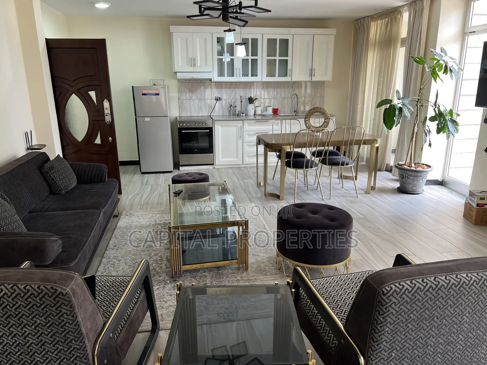 Furnished 2bdrm Apartment in Bole for rent