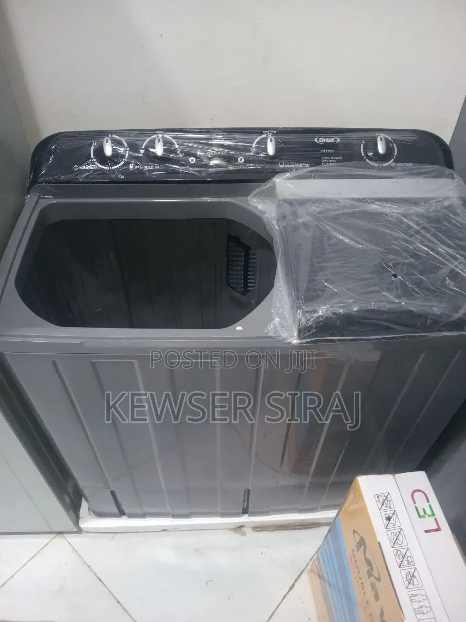 Orbit 16kg Washing Machine Manual System