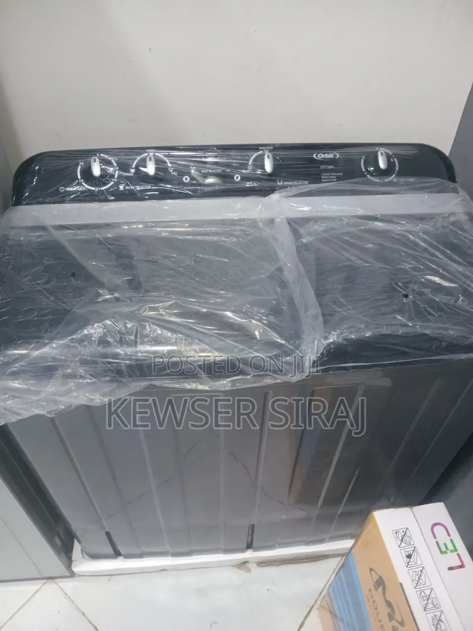 Orbit 16kg Washing Machine Manual System