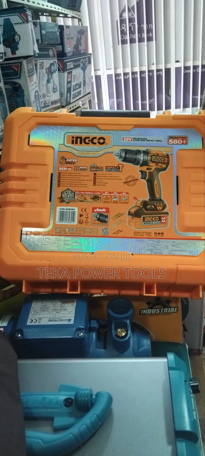 Inco Brushless Cordeles Impact Drill