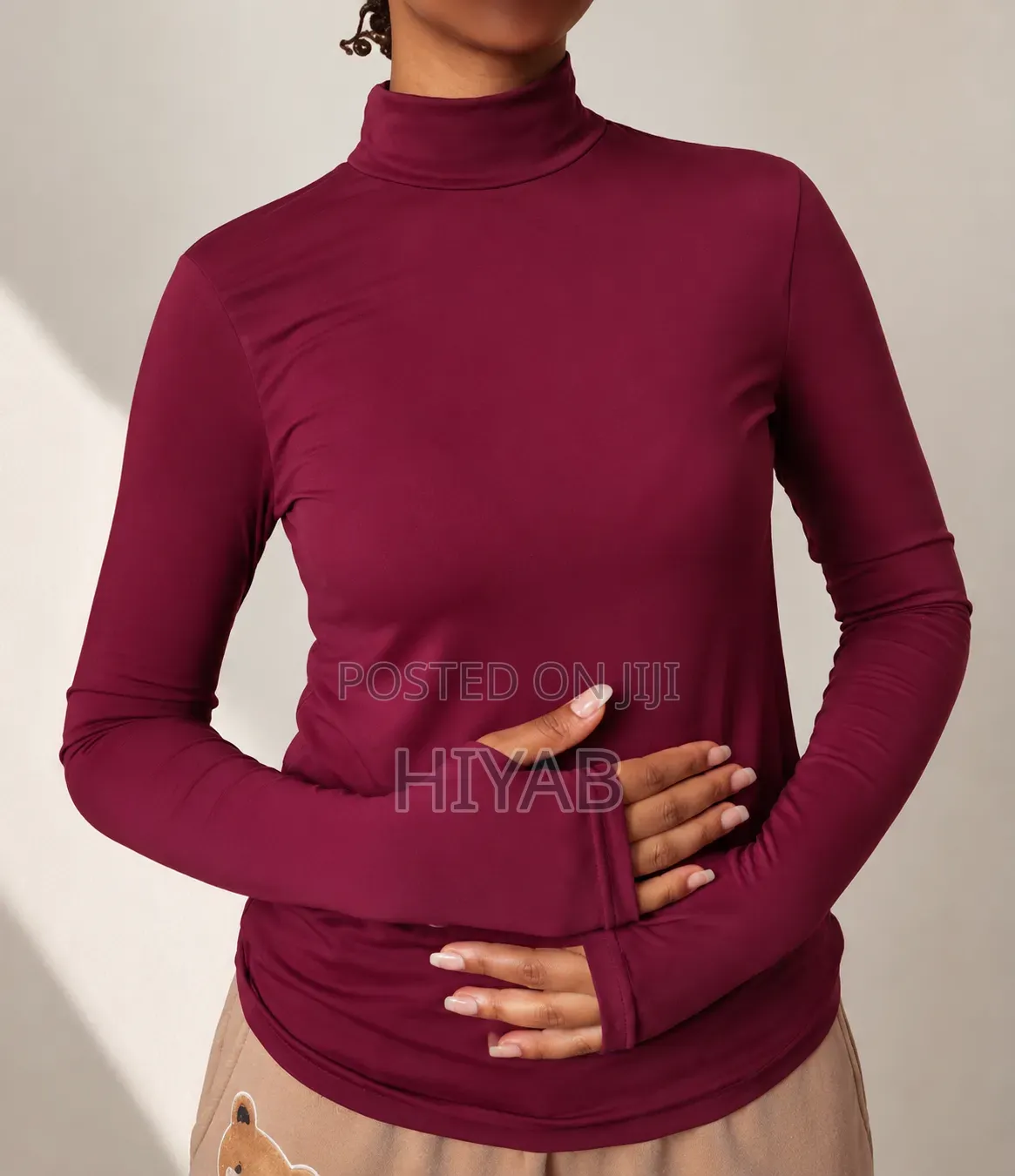 Turtleneck & Open Neck Tops