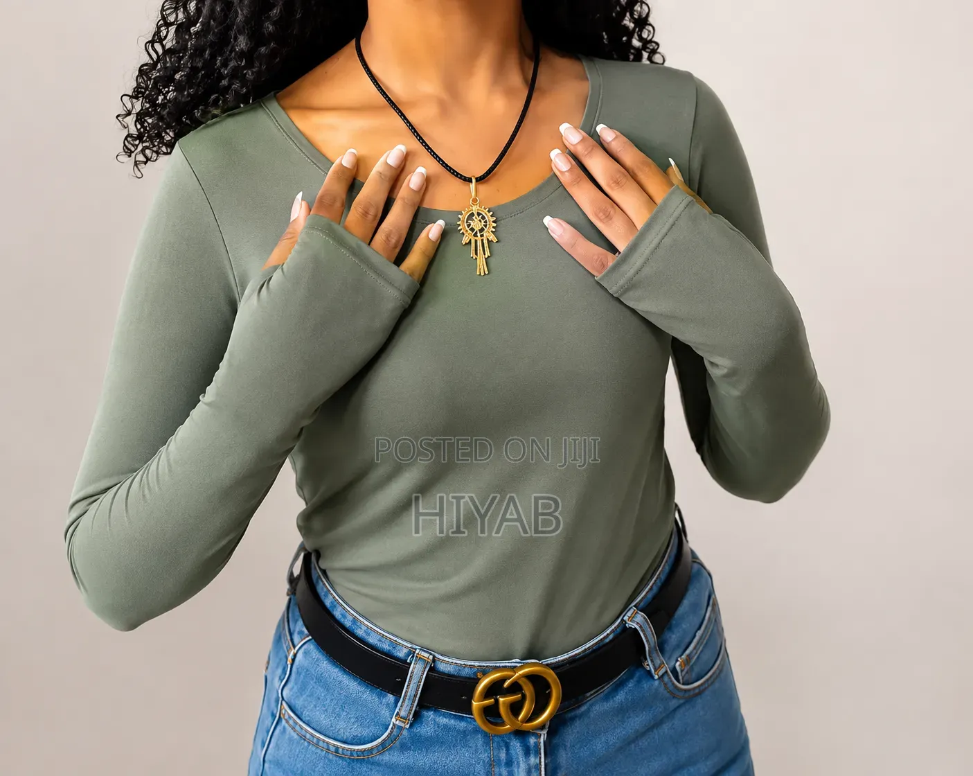 Turtleneck & Open Neck Tops