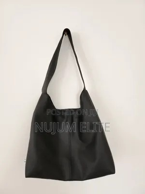 Black Shoulder Hobo Bag