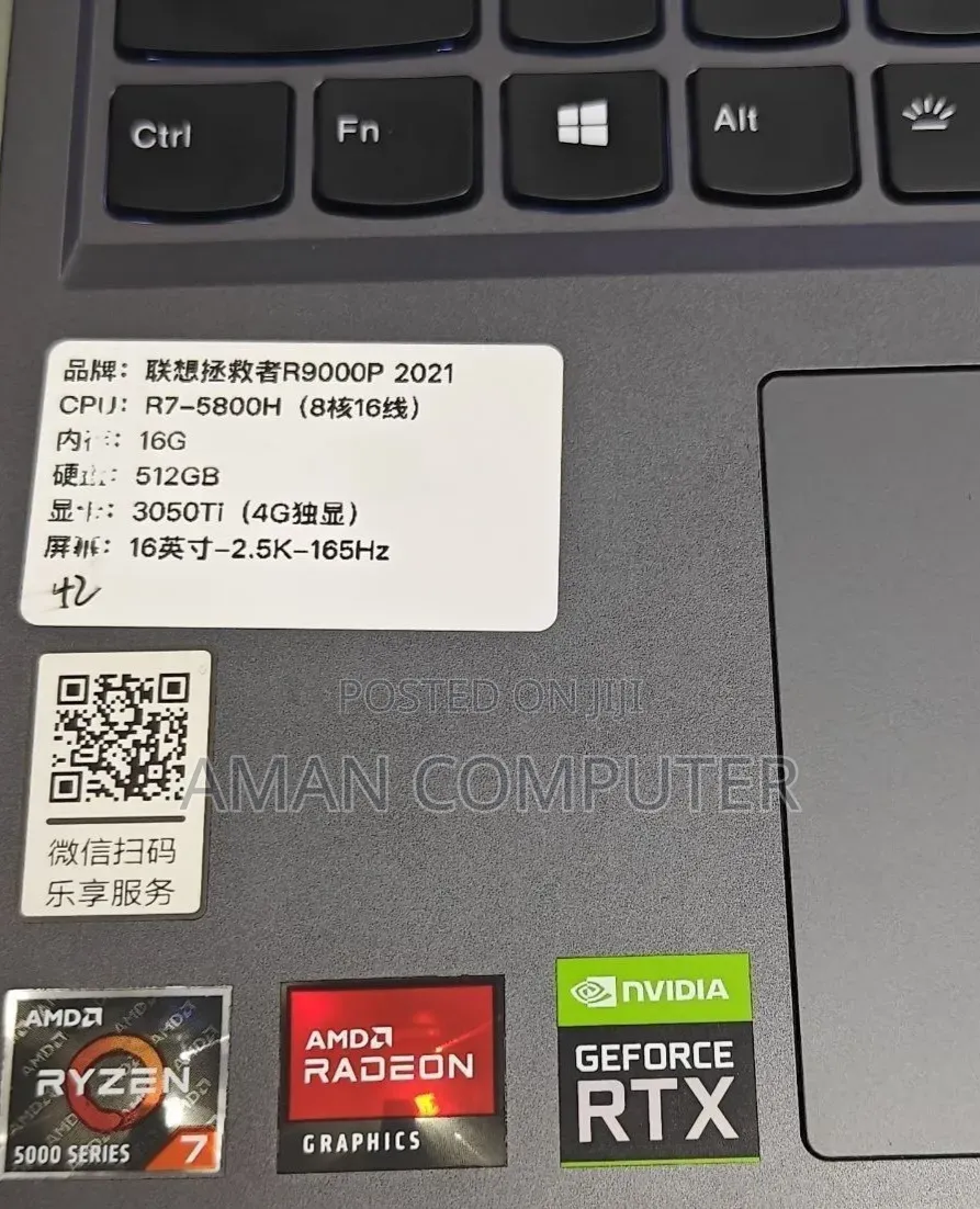 New Laptop Lenovo Legion 5 16GB AMD Ryzen 7 SSD 512GB