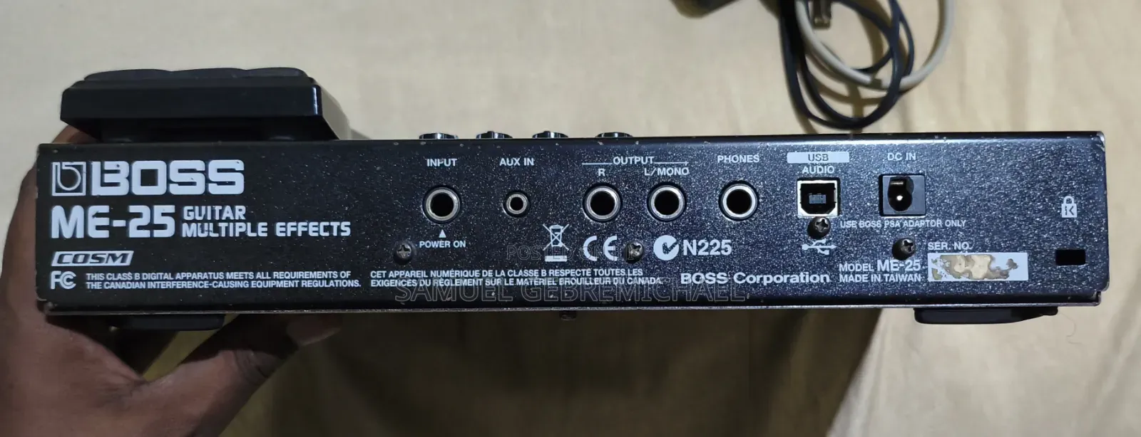 Boss ME25 Multieffect Pedal