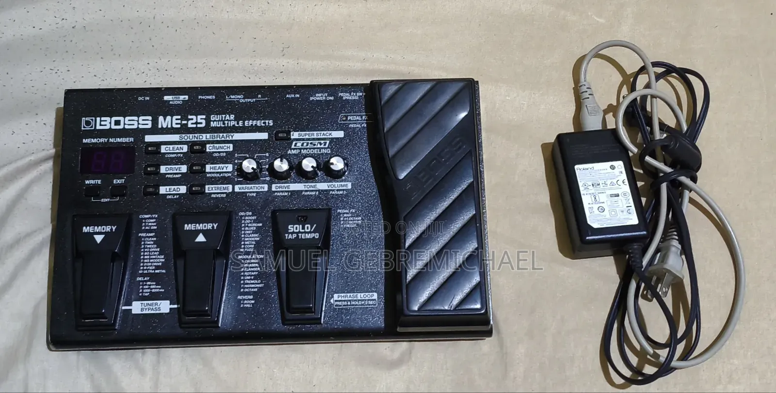 Boss ME25 Multieffect Pedal