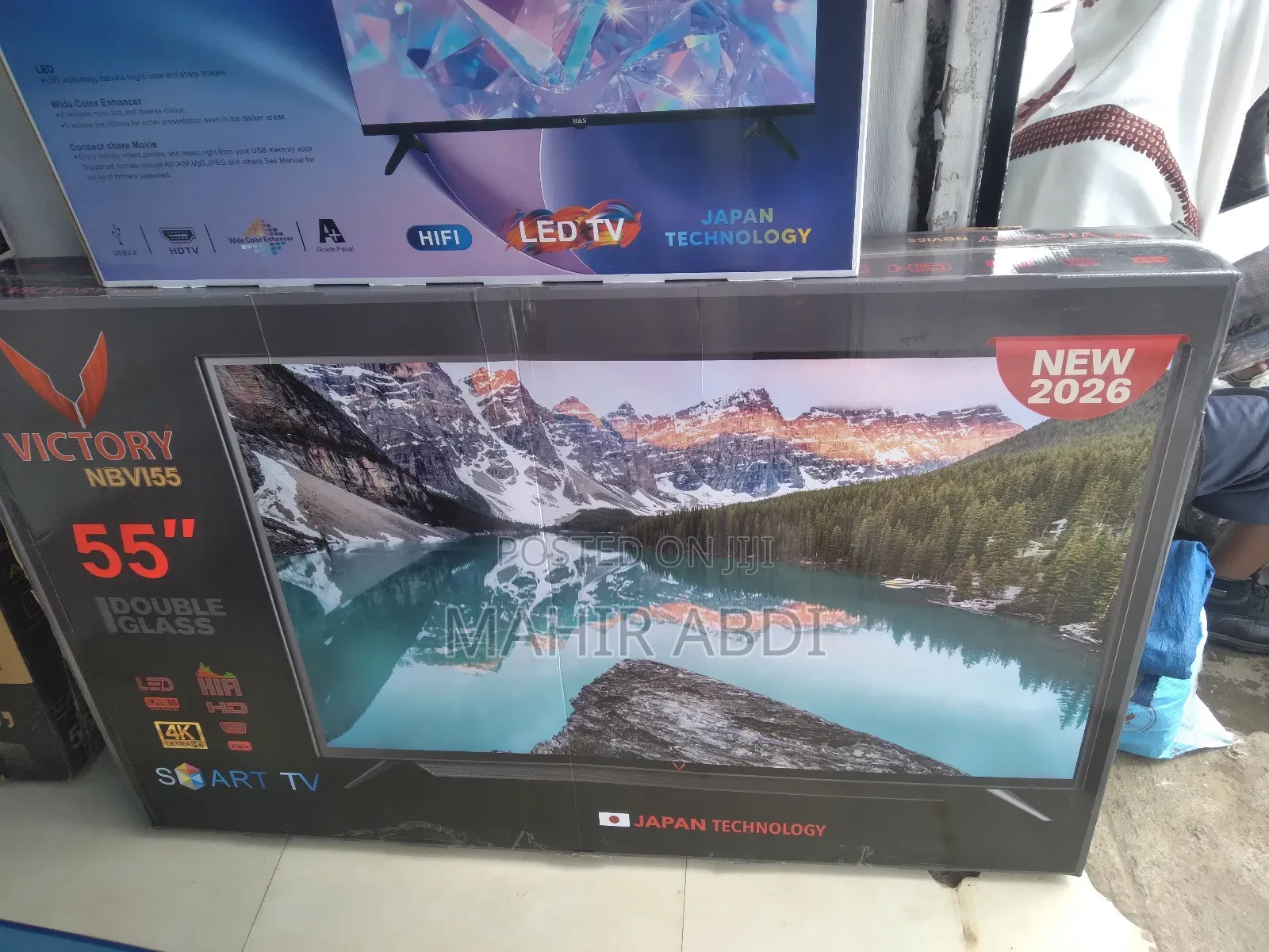 Victor 55 Inch Smart 4k TV Android