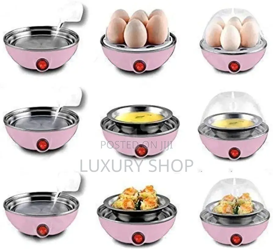 Egg Poacher እንቁላሉ ሲበስል በራሱ የሚያጠፍ