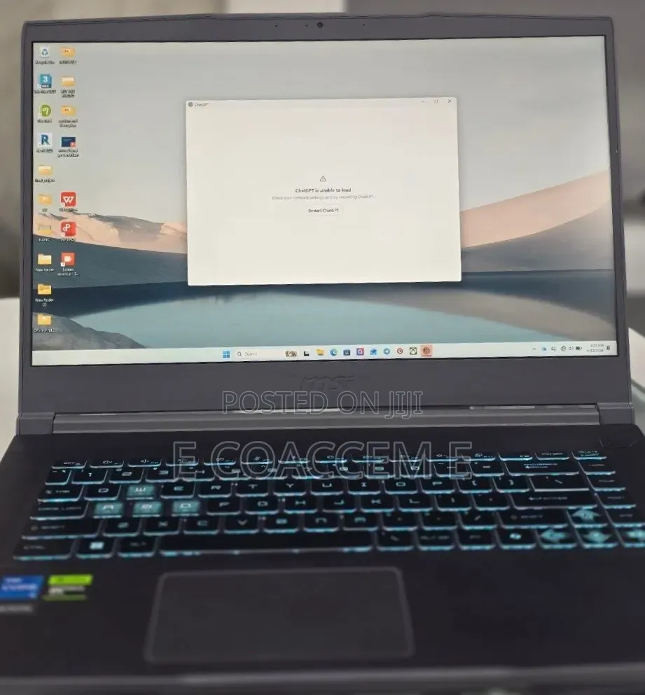 New Laptop MSI 16GB Intel Core i5 SSD 1T