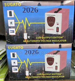 SUGATO Stabilizer 110V Output AC Automatic Voltage Regulator