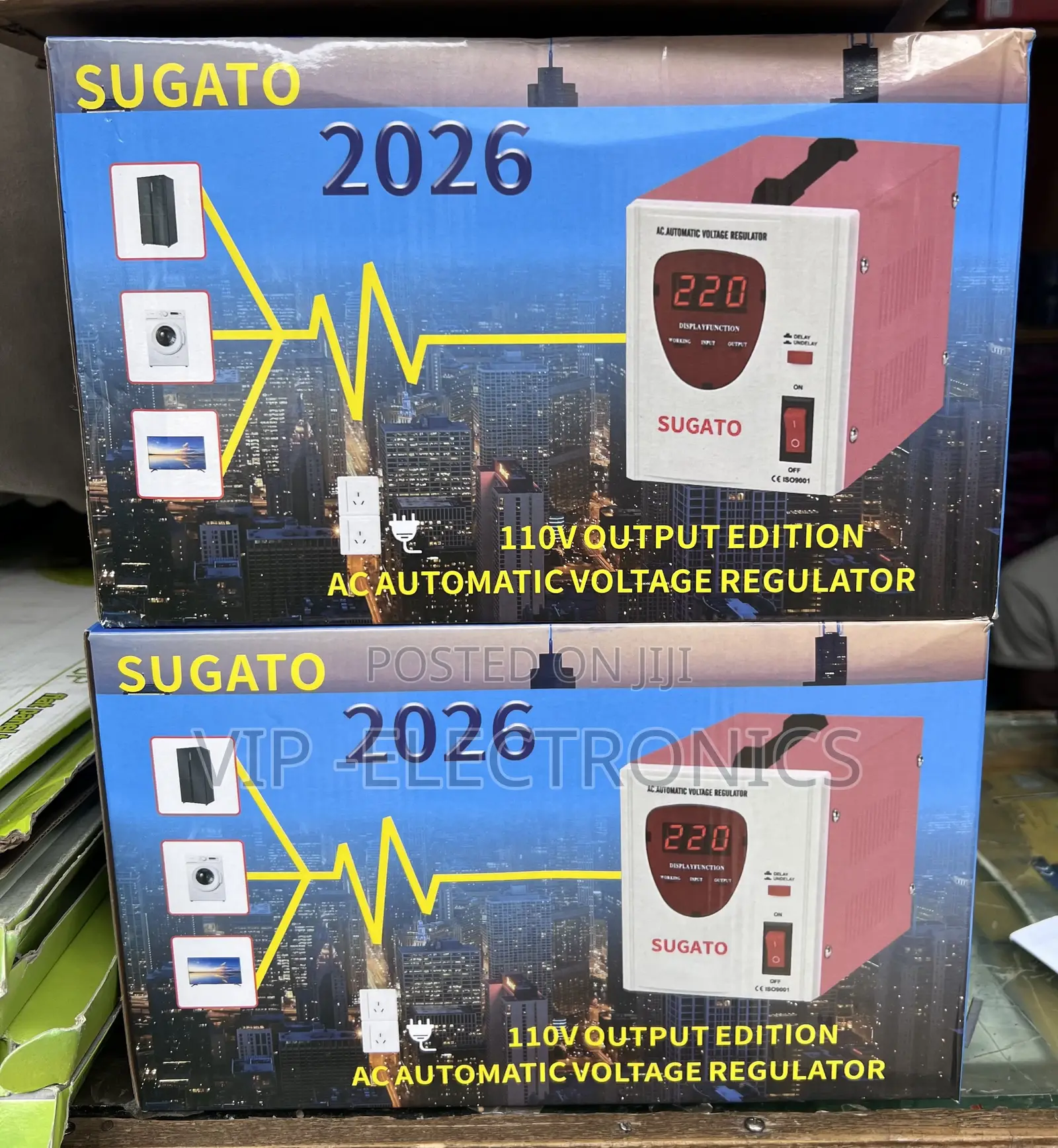 SUGATO Stabilizer 110V Output AC Automatic Voltage Regulator