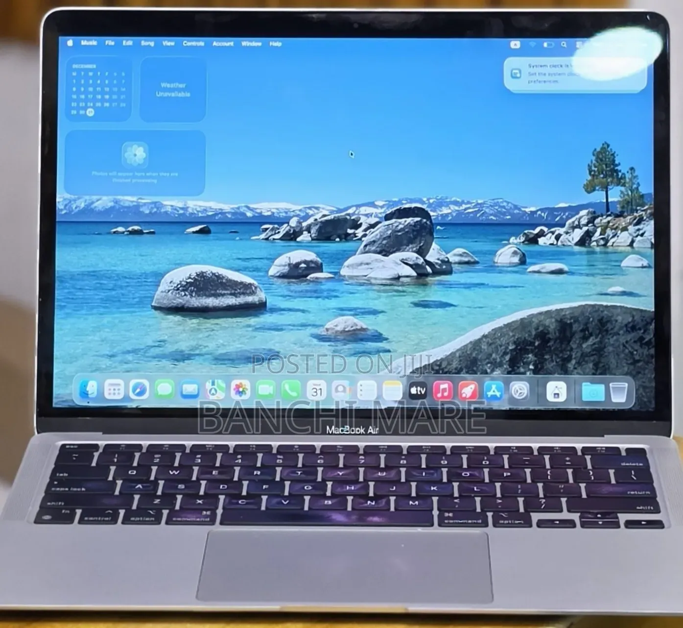 New Laptop Apple MacBook Air 2020 M1 8GB Apple M1 SSD 256GB