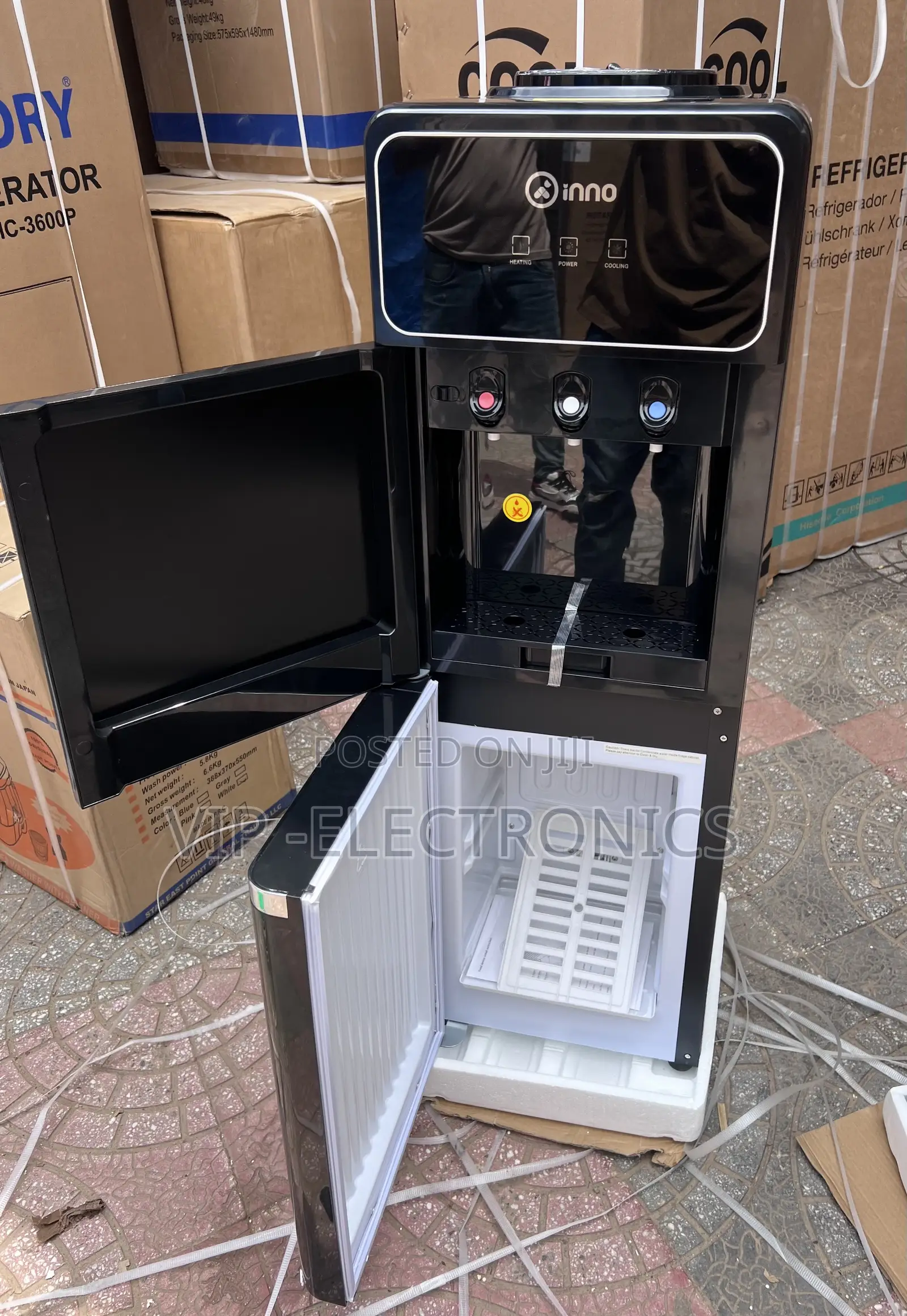 INNO Water Dispenser 3-in-1 Hot & Cold – Modern Floor Standing Design