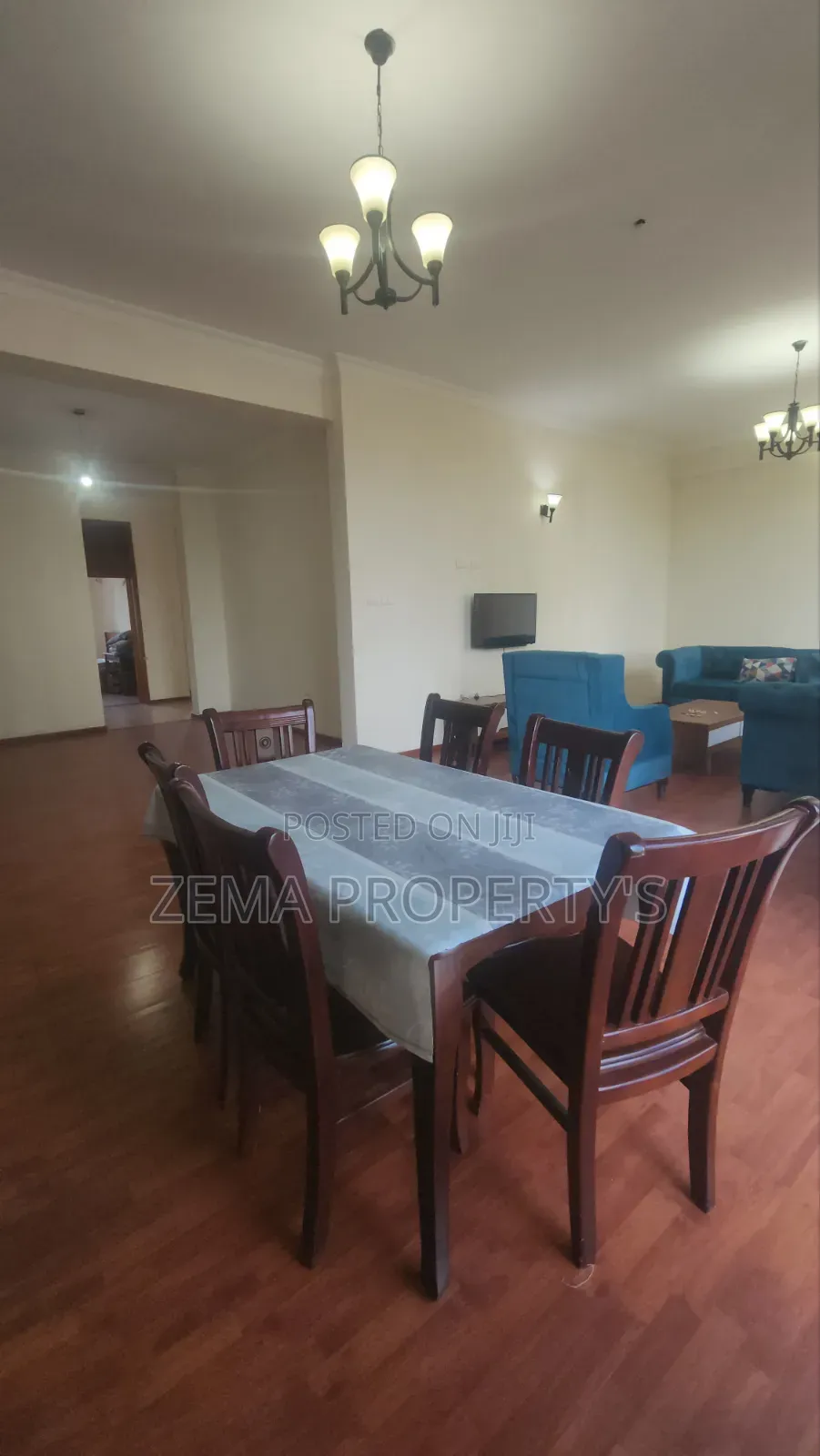 Furnished 3bdrm Apartment in Bole for rent