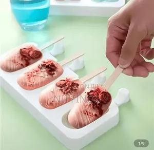 Icecream Popsicle Mold 4 Grid