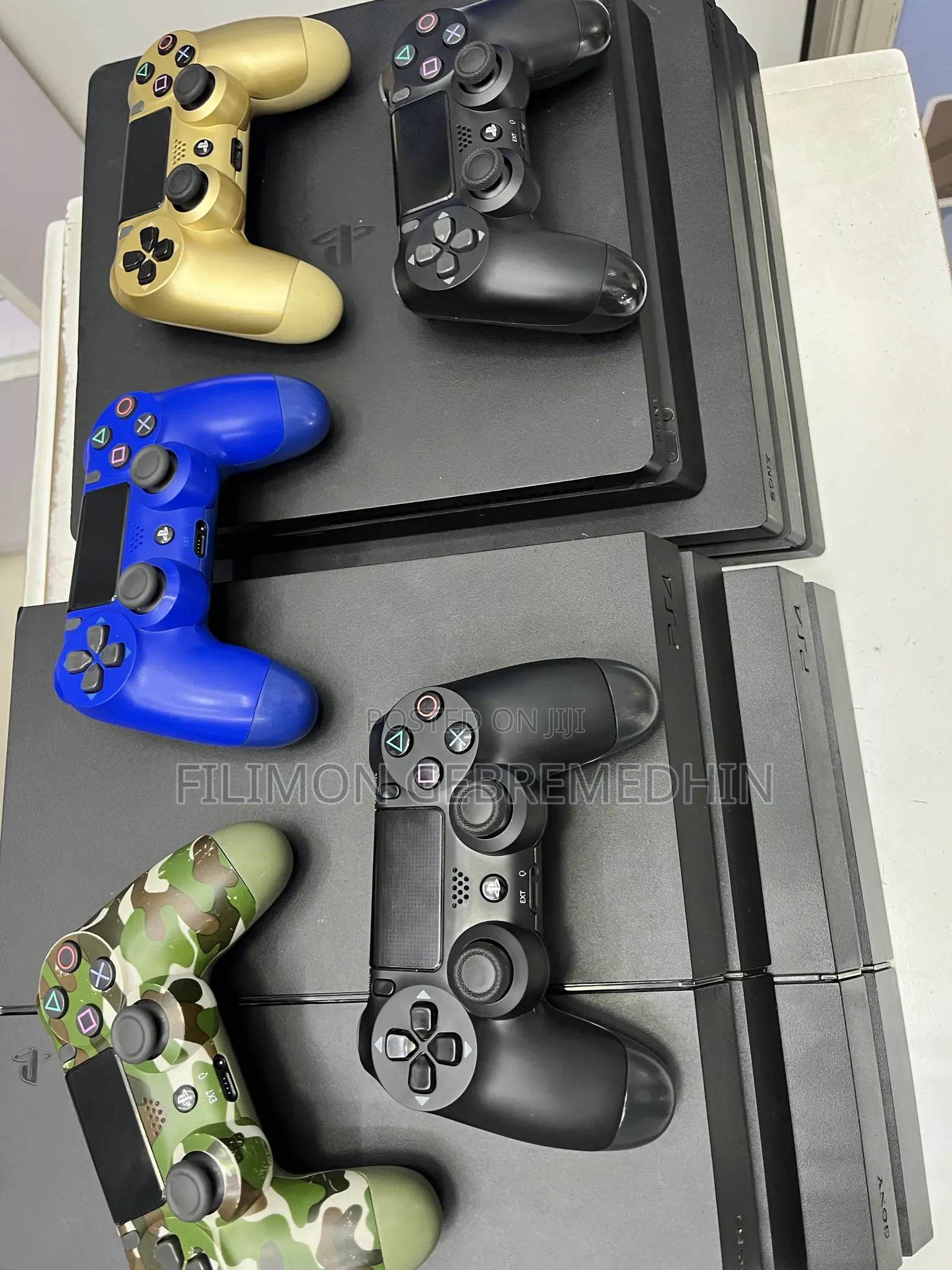 Four PlayStation 4