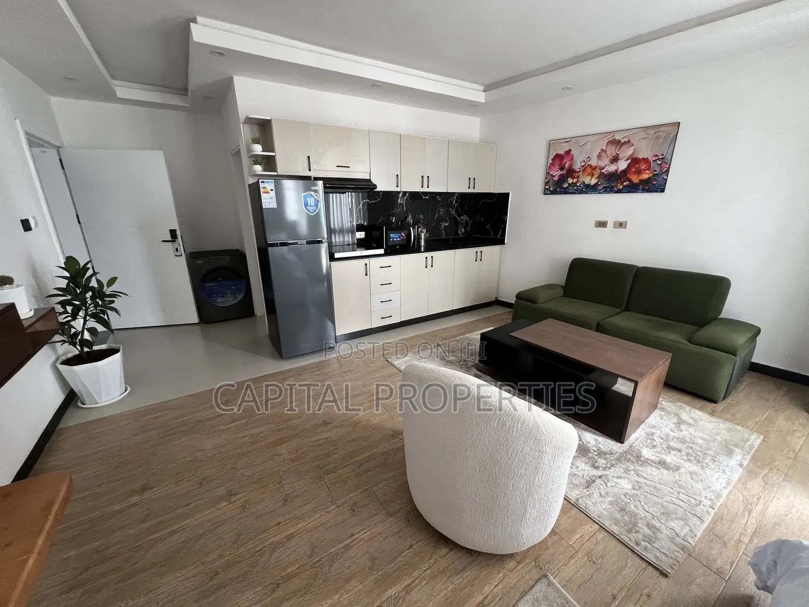Furnished 1bdrm Apartment in Bole for rent
