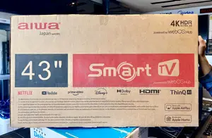 Aiwa 43 TV Smart TV Powered by webOS Hub 4K HDR Ultra HD Resolution