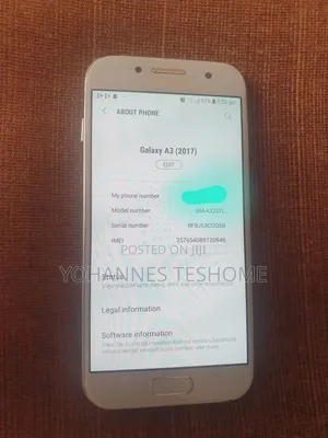 Samsung Galaxy A3 16 GB White