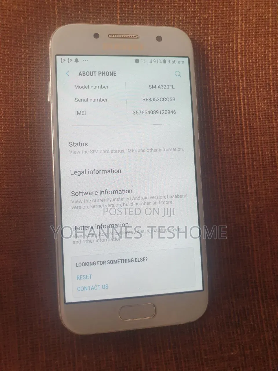 Samsung Galaxy A3 16 GB White
