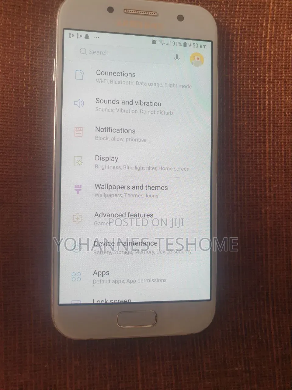 Samsung Galaxy A3 16 GB White