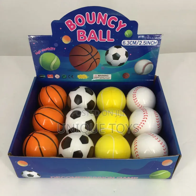 🏀⚽🎾⚾ Sports Squeeze & Bouncy Balls 🔥