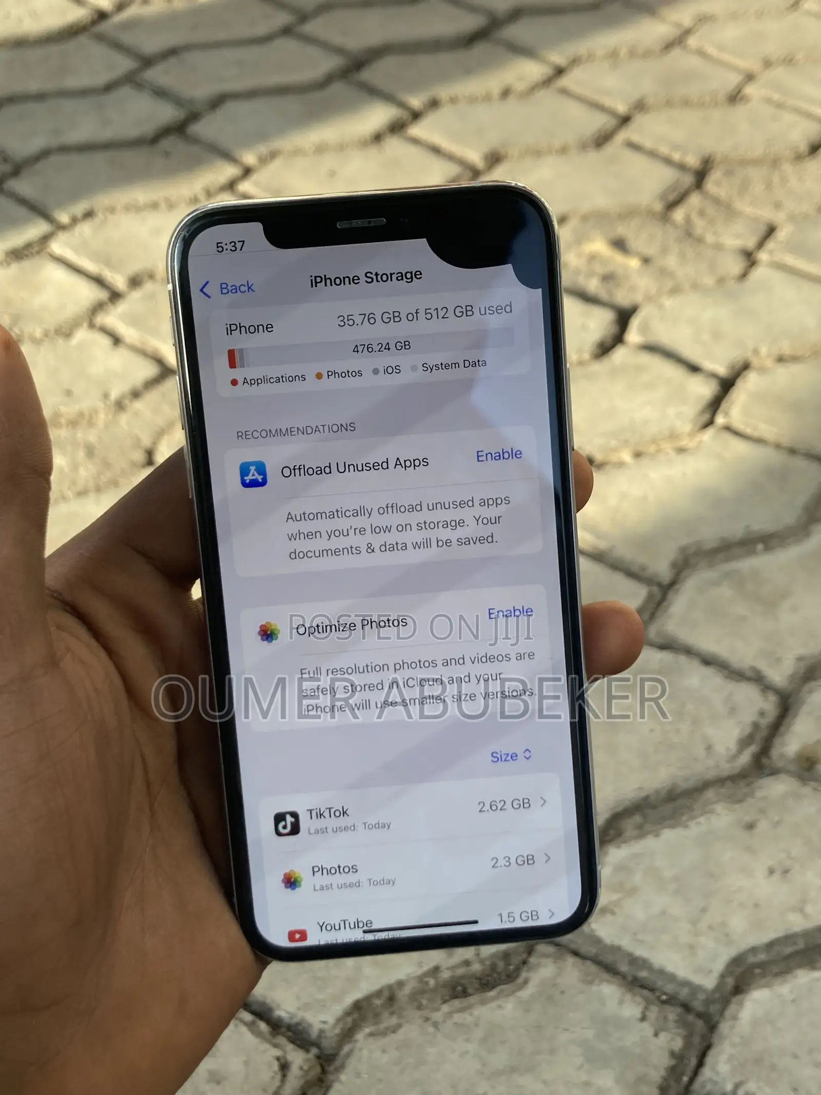 Apple iPhone XS 512 GB White