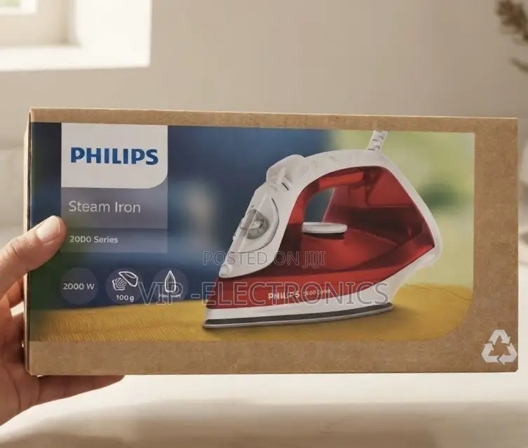 Philips Steam Iron (2000W) Series Powerful Ironing for Every Garment