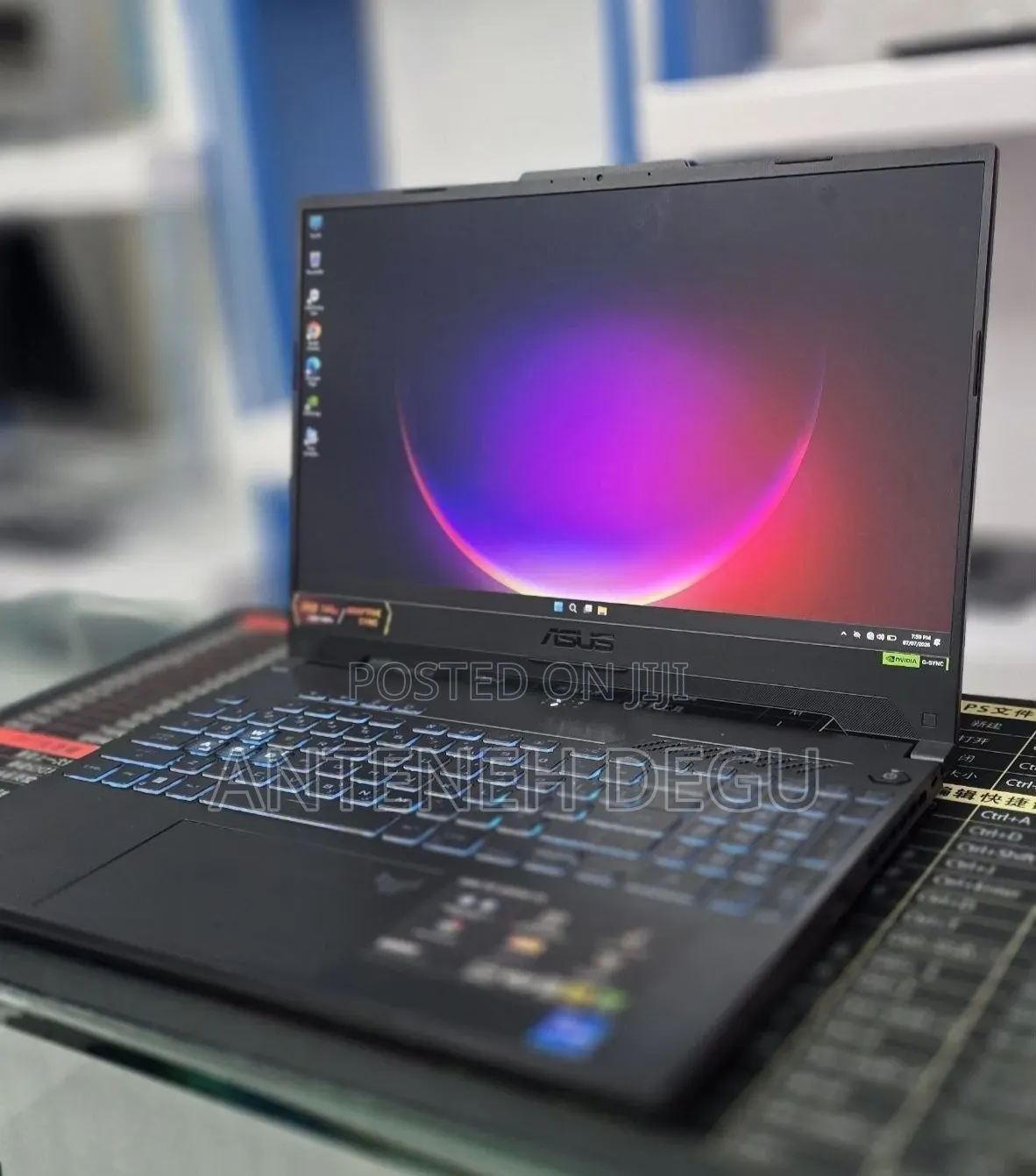New Laptop Asus TUF Gaming F15 16GB Intel Core i7 SSD 1T