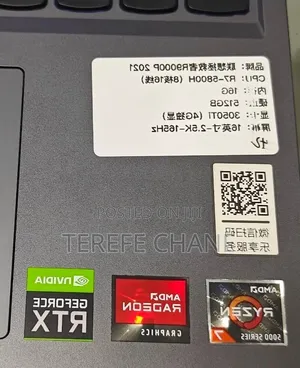 New Laptop Lenovo Legion 9 16GB AMD Ryzen 7 SSD 512GB
