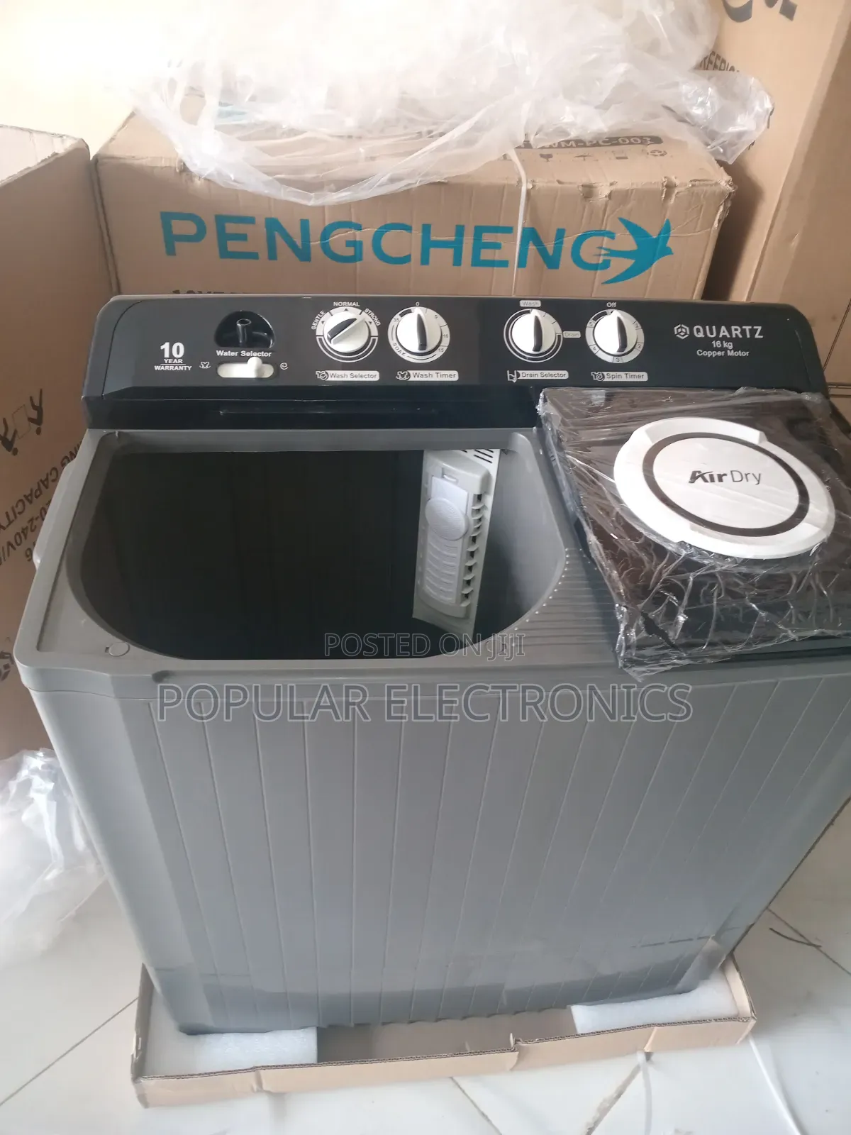 Quartz 16kg Washing Machine Manual System