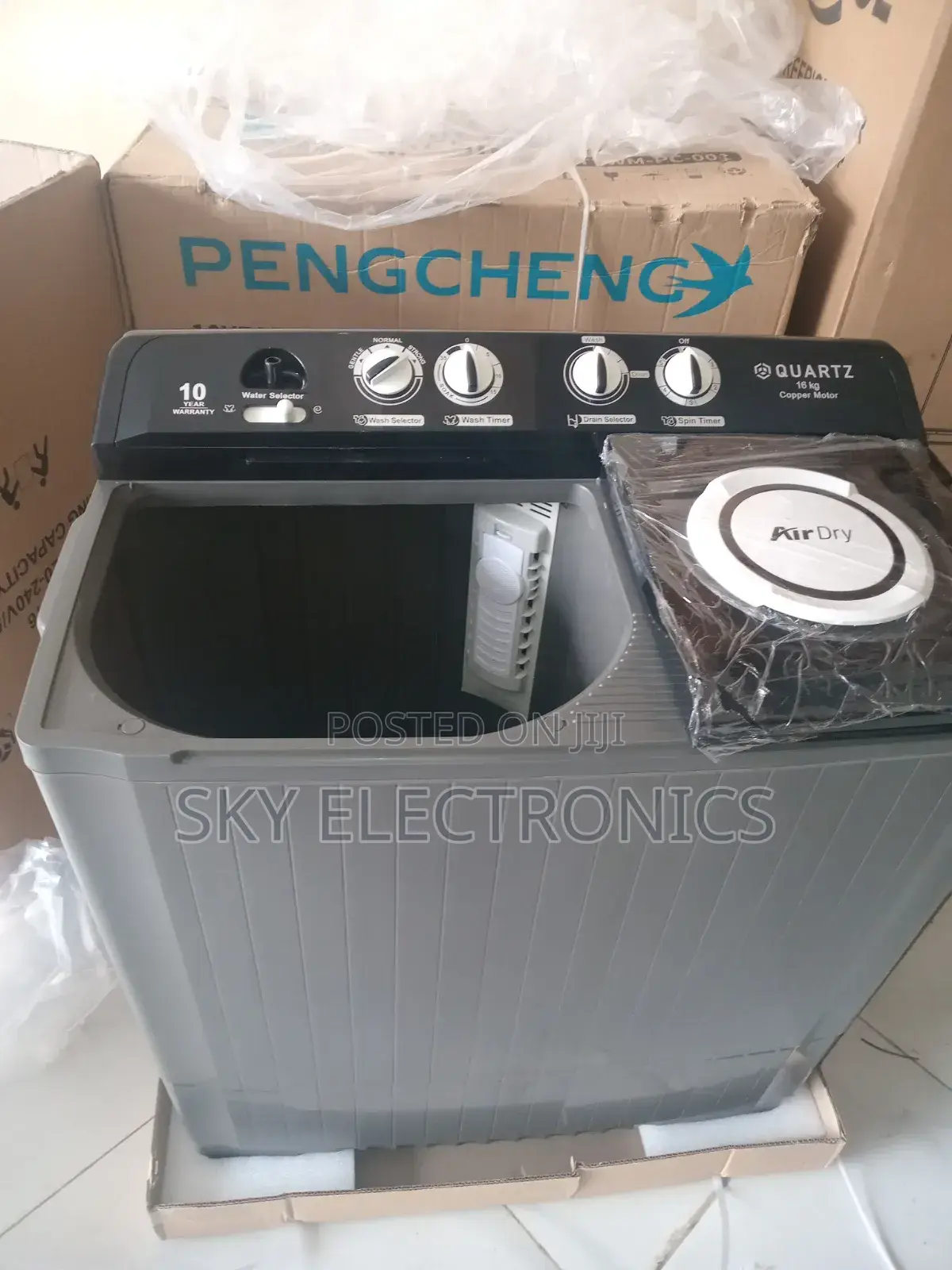 Quartz 16kg Washing Machine Manual System