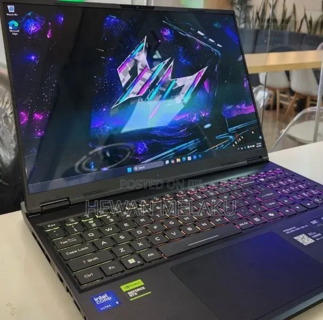 New Laptop Acer Predator Helios Neo 16 32GB Intel Core Ultra 9 SSD 1T