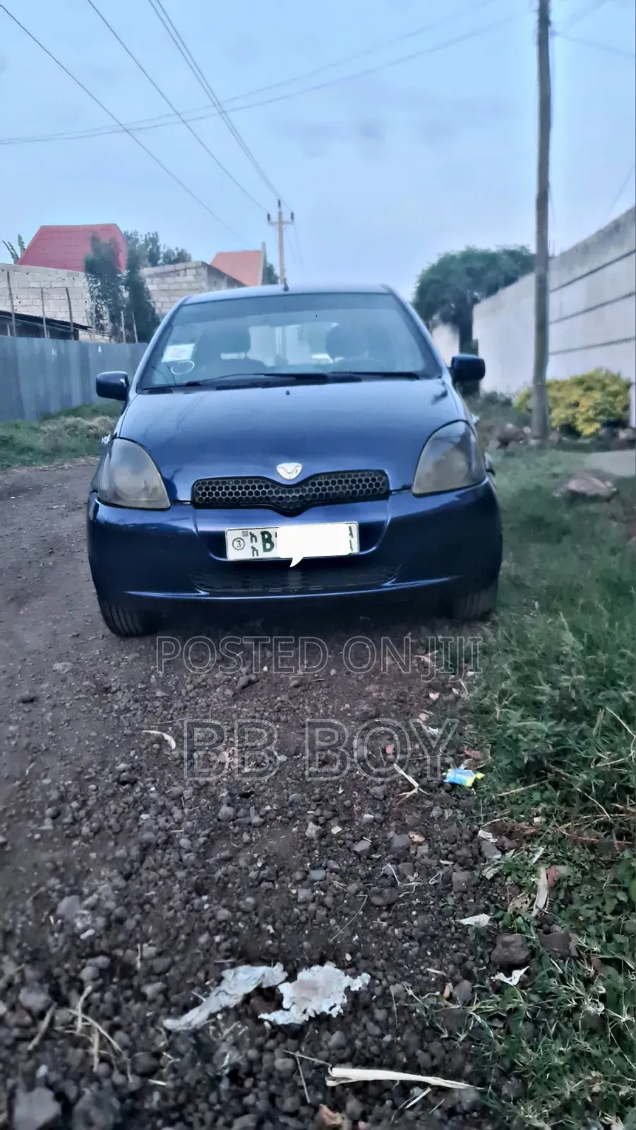 Toyota Vitz 2001 Blue