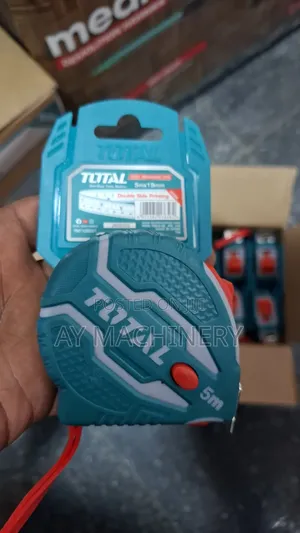 TOTAL Steel Measuring Tape 5m ሜትር