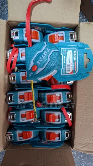 TOTAL Steel Measuring Tape 3m ሜትር