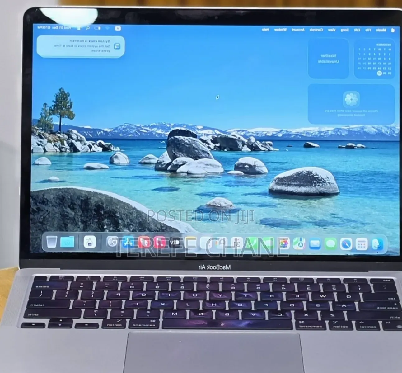 New Laptop Apple MacBook Air 2020 M1 8GB Apple M1 SSD 256GB