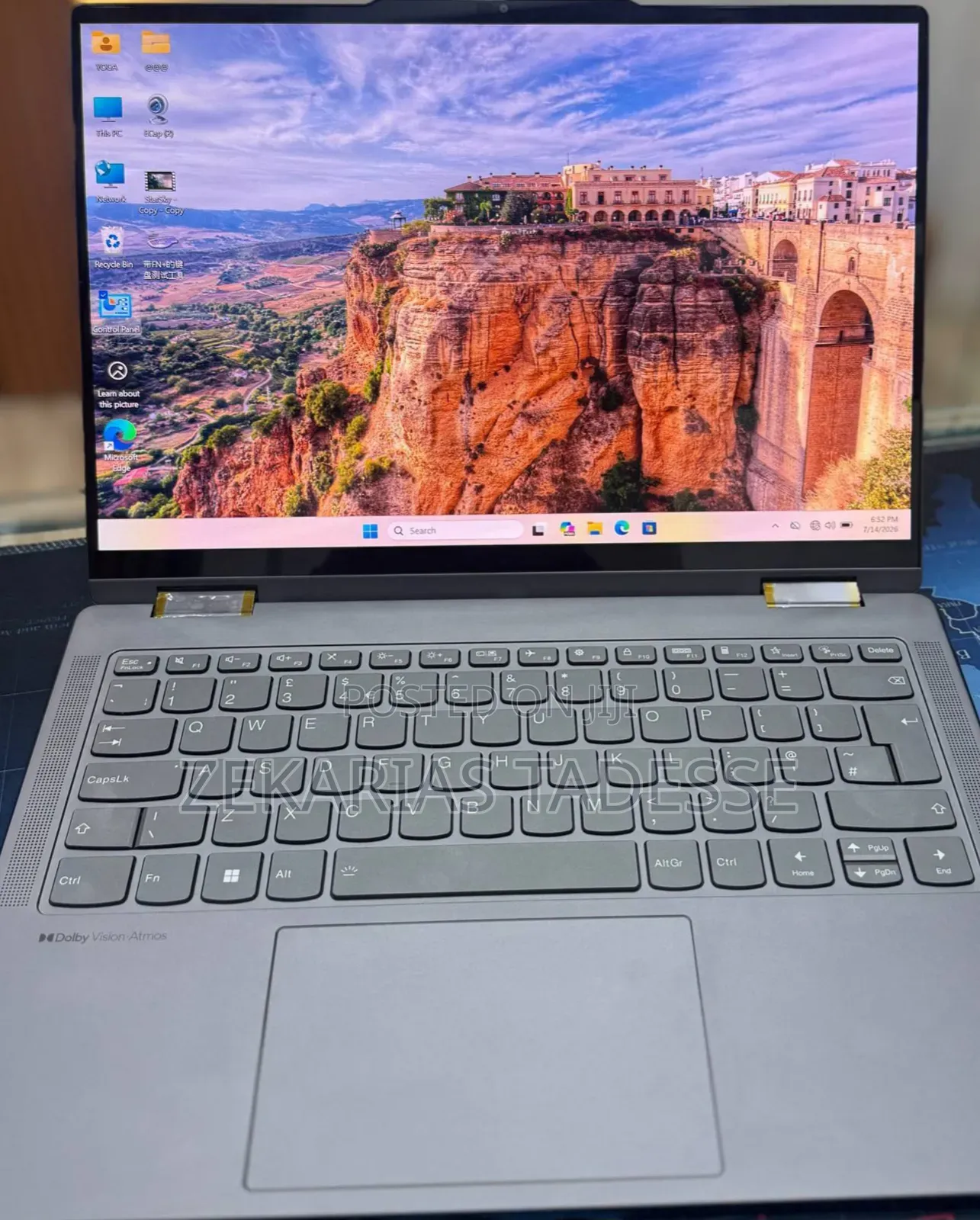 New Laptop Lenovo ThinkPad X1 Yoga 16GB AMD Ryzen 7 SSD 512GB