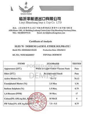 Sles 70%, Labsa, Wire Rod