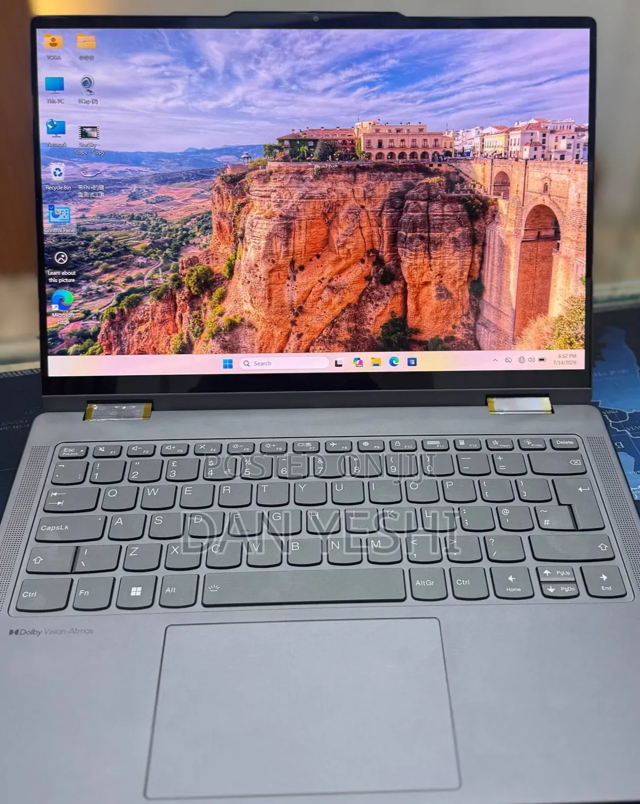 New Laptop Lenovo Yoga 2 16GB AMD Ryzen 7 SSD 512GB