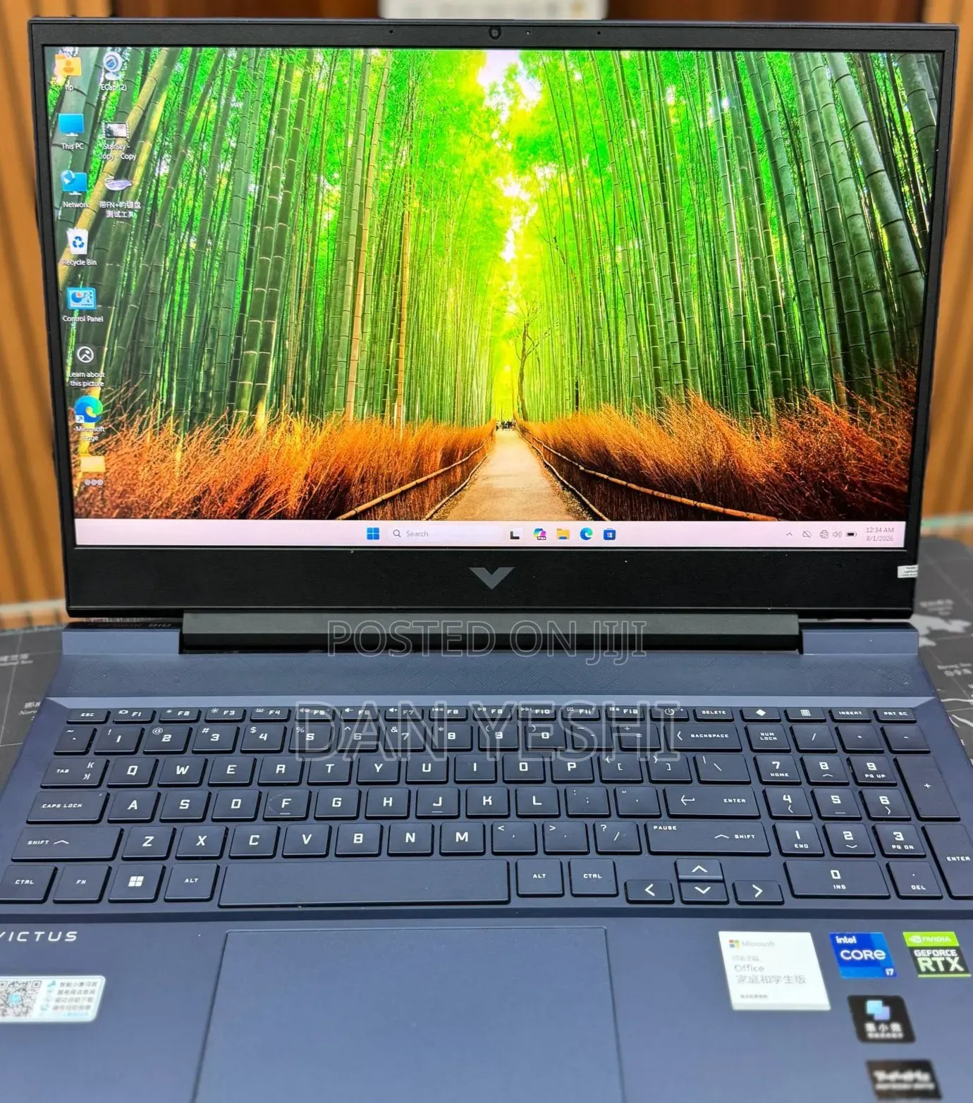 New Laptop HP Victus 16 16GB Intel Core i7 SSD 512GB