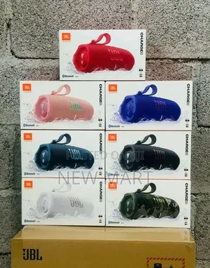 JBL Charge 6 Cylindrical Portable Bluetooth Speaker