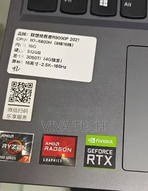 New Laptop Lenovo Legion 5 16GB AMD Ryzen 7 SSD 512GB