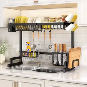 85cm Over the Sink Dish Drying Rack
